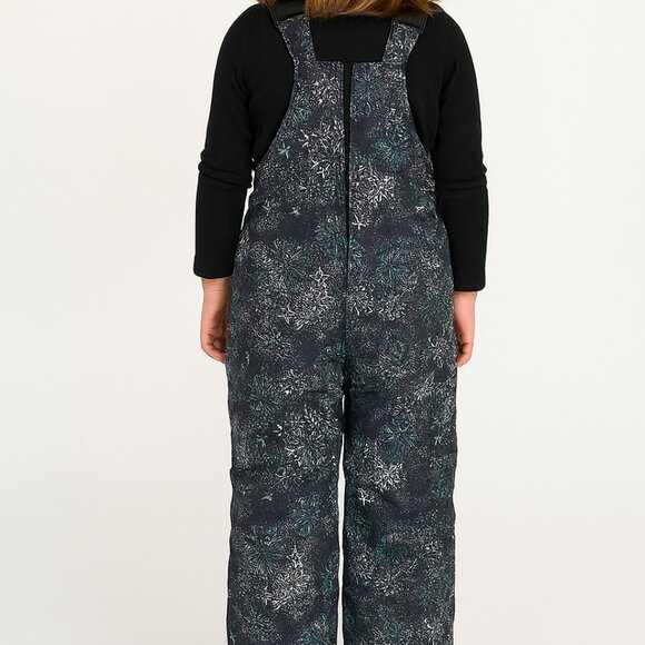 London Fog Girls' Insulated Snow Bib Pants Multi-Color Starry Night Size 5 - Picture 2 of 8